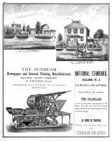 J.S. Elwell, Ann M. Riley, The Sunbeam - R. Gwynne, National Standard - S.W. Miller, Salem and Gloucester Counties 1876